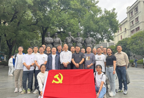 追寻红色足迹 坚定梦想信想——乐天堂fun88环保党委发展红色研学活动