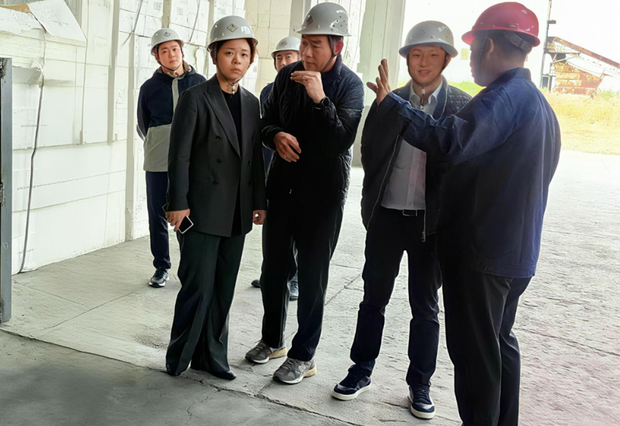 乐天堂fun88环保党委书记、董事长万娇一行赴山东中茂查抄领导